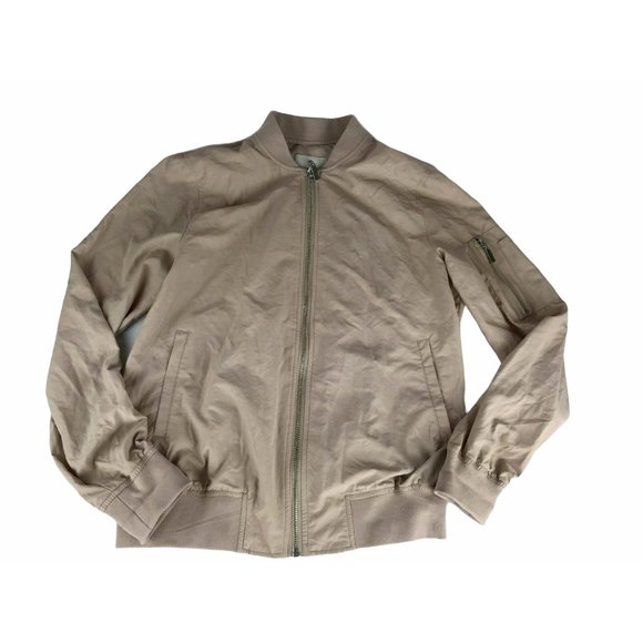 Lila Rose Vintage Bomber Jacket Rose Pale Pink FXS - Picture 1 of 8